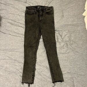 Abercrombie & Fitch High Rise Super Skinny Ankle - Curve love